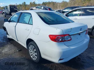 2012 Toyota Corolla L with VIN 2T1BU4EE3CC876841, listed as a IAAI auction lot 41651639 with 124,004 mi miles. Bid and sale history available at carsss.com. Image 3.