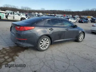 2015 Kia Optima EX with VIN 5XXGN4A7XFG473270, listed as a Copart auction lot 45860684 with 127,419 mi miles and Salvage Title. Bid and sale history available at DreamBid. Image 3.
