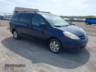 2006 Toyota Sienna CE with VIN 5TDZA23C36S480675, listed as a IAAI auction lot 42091334 with 131,121 mi miles. Bid and sale history available at carsss.com. Image 1.