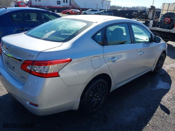 2014 Nissan Sentra S with VIN 1N4AB7AP0EN853601, listed as a IAAI auction lot 41573798 with 174,431 mi miles. Bid and sale history available at carsss.com. Image 4.
