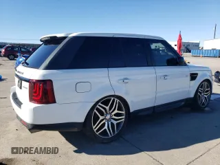 2013 Land Rover Range Rover Sport SC with VIN SALSH2E41DA772749, listed as a Copart auction lot 41518915 with 107,256 mi miles and Salvage Title. Bid and sale history available at carsss.com. Image 3.