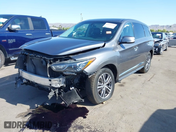 2018 Infiniti QX60 with VIN 5N1DL0MM0JC506333, listed as a IAAI auction lot 42135295 with 87,925 mi miles and . Bid and sale history available at DreamBid. Image 18.