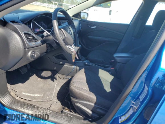 2016 Dodge Dart SE with VIN 1C3CDFAA6GD656805, listed as a Copart auction lot 50015595 with 99,142 mi miles and Salvage Title. Bid and sale history available at carsss.com. Image 7.
