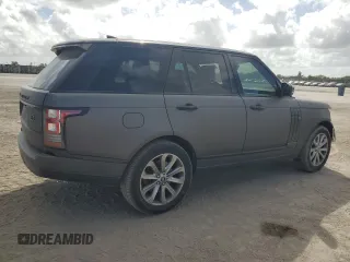 2017 Land Rover Range Rover with VIN SALGR2FV2HA363076, listed as a Copart auction lot 44430135 with 59,275 mi miles and Salvage title. Bid and sale history available at DreamBid. Image 3.