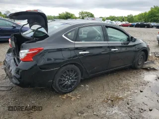 2017 Nissan Sentra S with VIN 3N1AB7AP5HY352479, listed as a Copart auction lot 58863705 with 103,983 mi miles and Salvage title. Bid and sale history available at DreamBid. Image 3.