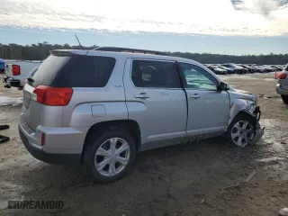 2017 GMC Terrain SLE with VIN 2GKALNEK9H6345831, listed as a Copart auction lot 41987555 with 118,328 mi miles and Salvage Title. Bid and sale history available at carsss.com. Image 3.