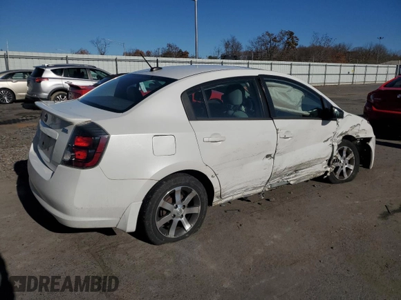 2012 Nissan Sentra S with VIN 3N1AB6AP2CL689479, listed as a Copart auction lot 82641334 with 147,195 mi miles and Salvage Title. Bid and sale history available at DreamBid. Image 3.