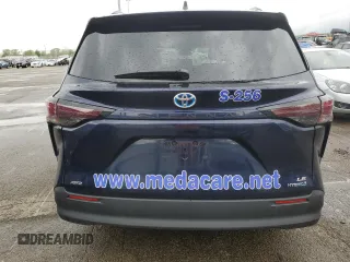 2024 Toyota Sienna LE z VIN 5TDKSKFC9RS150229, wystawiony jako Copart lot #54829595 z przebiegiem 12 384 mil mil oraz Szkoda całkowita • Salvage title. Historia ofert i sprzedaży dostępna na DreamBid. Obrazek 6.