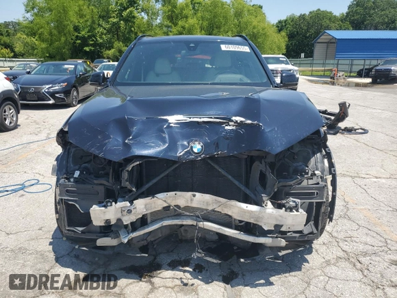 2019 BMW X5 xDrive40i with VIN 5UXCR6C52KLL06923, listed as a Copart auction lot 60109655 with 90,374 mi miles and Salvage title. Bid and sale history available at DreamBid. Image 5.