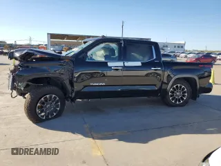 2022 Toyota Tundra Limited z VIN 5TFJA5DB0NX004543, wystawiony jako Copart lot #79259444 z przebiegiem 20 955 mil mil oraz Szkoda całkowita • Salvage title. Historia ofert i sprzedaży dostępna na DreamBid. Obrazek 1.