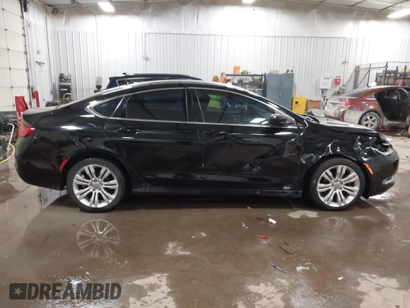 2015 Chrysler 200 Limited with VIN 1C3CCCAB9FN690174, listed as a IAAI auction lot 41330163 with 123,633 mi miles and . Bid and sale history available at carsss.com. Image 13.