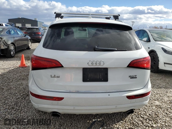 2017 Audi Q5 Premium with VIN WA1C2AFP0HA068221, listed as a Copart auction lot 43452315 with 82,552 mi miles and Salvage Title. Bid and sale history available at carsss.com. Image 6.