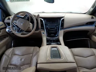 2018 Cadillac Escalade Platinum with VIN 1GYS4DKJ7JR229485, listed as a Copart auction lot 81233874 with 0 mi miles and Salvage Title. Bid and sale history available at carsss.com. Image 8.