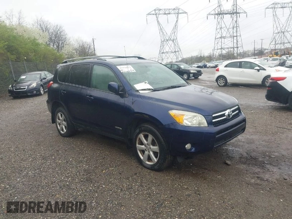 2006 Toyota RAV4 Limited with VIN JTMBK31V866003328, listed as a IAAI auction lot 41974713 with 231,948 mi miles. Bid and sale history available at carsss.com. Image 1.