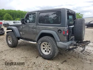 2019 Jeep Wrangler Sport S с VIN 1C4GJXAG1KW579094, выставлен на аукционе Copart как лот 55410525 с пробегом 53 915 миль миль и Списание • Salvage title. История ставок и продаж доступна на DreamBid. Изображение 2.