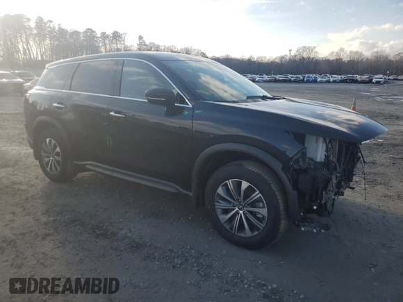 2024 Infiniti QX60 Pure с VIN 5N1DL1ES7RC339662, выставлен на аукционе Copart как лот 85735864 с пробегом 1 601 миль миль и Списание • Salvage title. История ставок и продаж доступна на DreamBid. Изображение 4.