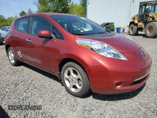 2013 Nissan LEAF SV with VIN 1N4AZ0CP1DC404079, listed as a Copart auction lot 54011245 with 76,944 mi miles and Clean Title. Bid and sale history available at carsss.com. Image 4.