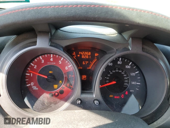 2014 Nissan Juke NISMO RS with VIN JN8DF5MV1ET150180, listed as a Copart auction lot 74289044 with 142,268 mi miles and Salvage Title. Bid and sale history available at carsss.com. Image 9.