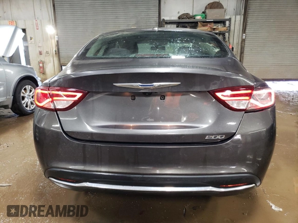 2015 Chrysler 200 Limited with VIN 1C3CCCAB2FN561936, listed as a Copart auction lot 50036425 with 122,634 mi miles and Salvage Title. Bid and sale history available at carsss.com. Image 6.