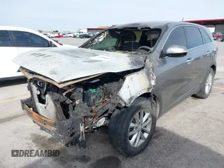 2018 Kia Sorento LX with VIN 5XYPG4A34JG411049, listed as a IAAI auction lot 41080821 with 1 mi miles. Bid and sale history available at carsss.com. Image 2.