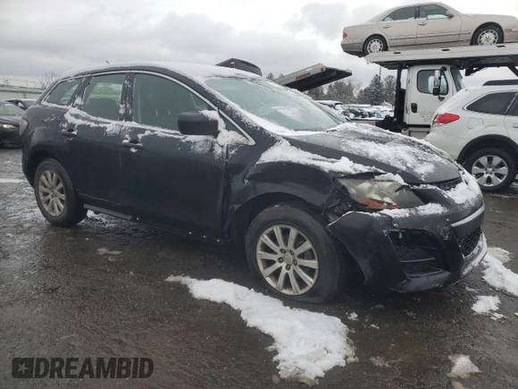 2012 Mazda CX-7 i SV with VIN JM3ER2AM2C0410688, listed as a Copart auction lot 41539605 with 183,808 mi miles and Salvage Title. Bid and sale history available at carsss.com. Image 4.