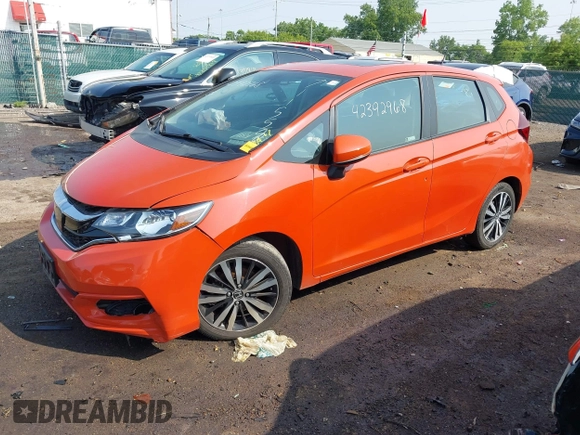 2019 Honda Fit EX z VIN 3HGGK5H88KM711558, wystawiony jako IAAI lot #42392968 z przebiegiem 48 811 mil mil oraz . Historia ofert i sprzedaży dostępna na DreamBid. Obrazek 17.