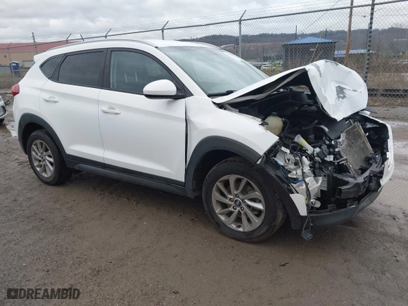 2016 Hyundai Tucson SE with VIN KM8J3CA40GU145648, listed as a IAAI auction lot 41951378 with 115,486 mi miles. Bid and sale history available at carsss.com. Image 1.