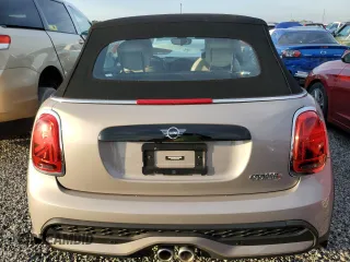 2022 MINI Convertible Cooper S with VIN WMW43DL0XN3P20467, listed as a Copart auction lot 75042174 with 9,038 mi miles and Non Repairable. Bid and sale history available at carsss.com. Image 6.