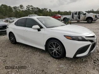 2023 Toyota Camry SE with VIN 4T1G11AK6PU122975, listed as a Copart auction lot 49712535 with 81,670 mi miles and Salvage Title. Bid and sale history available at DreamBid. Image 4.