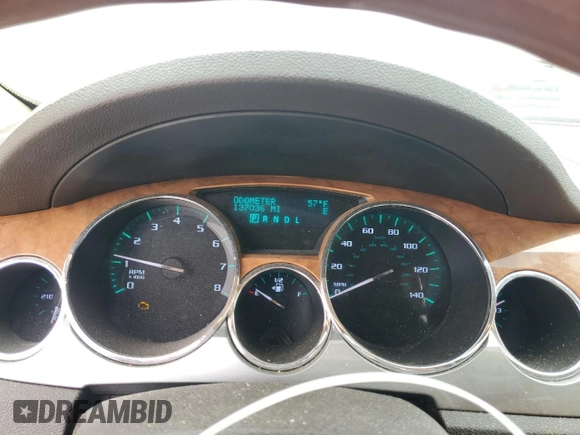 2012 Buick Enclave Leather with VIN 5GAKRCED0CJ175036, listed as a Copart auction lot 50135675 with 137,036 mi miles and Salvage Title. Bid and sale history available at carsss.com. Image 9.