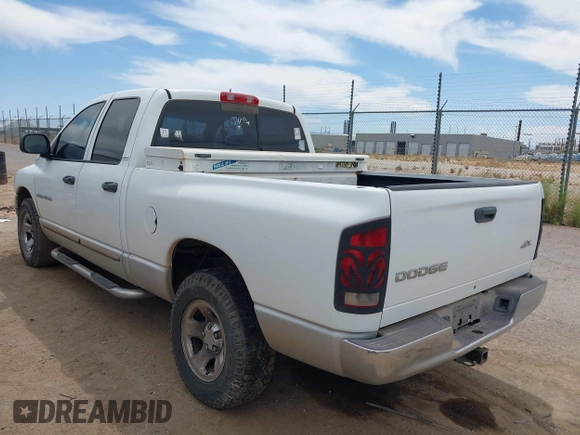 2002 Dodge 1500 with VIN 1D7HU18Z82S576903, listed as a IAAI auction lot 42125464 with 215,479 mi miles. Bid and sale history available at carsss.com. Image 3.