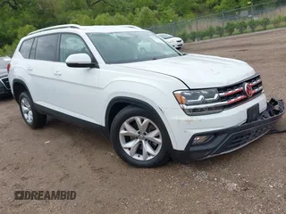 2019 Volkswagen Atlas SE with VIN 1V2UR2CA0KC560799, listed as a IAAI auction lot 42318671 with 95,804 mi miles and . Bid and sale history available at DreamBid. Image 1.