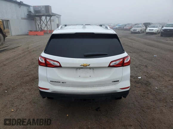 2018 Chevrolet Equinox Premier with VIN 2GNAXNEX9J6243597, listed as a Copart auction lot 80703824 with 46,491 mi miles and Clean Title. Bid and sale history available at carsss.com. Image 6.