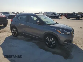 2020 Nissan Kicks SR with VIN 3N1CP5DV7LL519066, listed as a Copart auction lot 53052985 with 45,041 mi miles and Salvage Title. Bid and sale history available at carsss.com. Image 4.