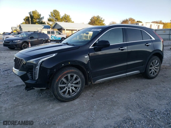 2020 Cadillac XT4 AWD Premium Luxury with VIN 1GYFZDR41LF149543, listed as a Copart auction lot 79310624 with 53,017 mi miles and Salvage Title. Bid and sale history available at carsss.com. Image 1.