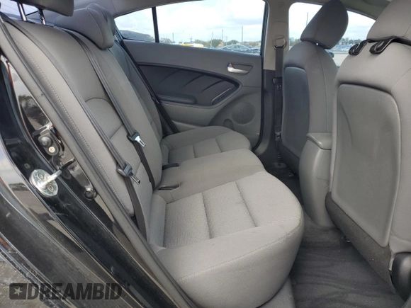 2017 Kia Forte LX with VIN 3KPFK4A71HE018534, listed as a Copart auction lot 52582815 with 112,516 mi miles and Salvage Title. Bid and sale history available at carsss.com. Image 10.