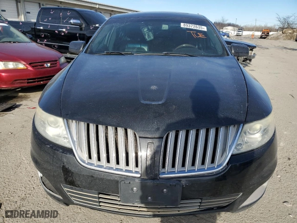 2012 Lincoln MKS with VIN 1LNHL9ER6CG804784, listed as a Copart auction lot 89372635 with 173,533 mi miles and Salvage Title. Bid and sale history available at carsss.com. Image 5.