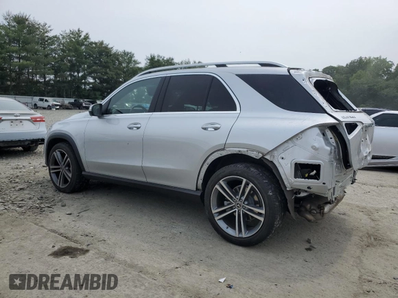 2020 Mercedes-Benz GLE 350 with VIN 4JGFB4KB0LA199507, listed as a Copart auction lot 60593545 with 39,483 mi miles and Salvage title. Bid and sale history available at DreamBid. Image 2.