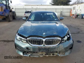 2021 BMW 3 Series 330i xDrive with VIN WBA5R7C03MFK53782, listed as a Copart auction lot 43903465 with 48,445 mi miles and Salvage Title. Bid and sale history available at carsss.com. Image 5.