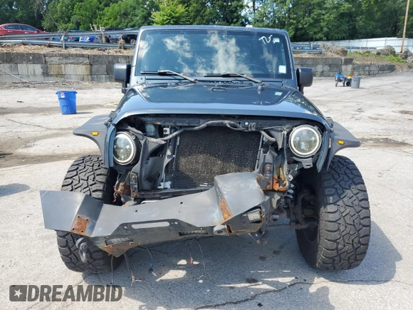 2007 Jeep Wrangler X with VIN 1J4FA24117L170294, listed as a Copart auction lot 64806715 with 132,130 mi miles and Salvage title. Bid and sale history available at DreamBid. Image 5.