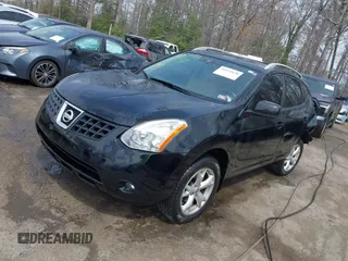 2009 Nissan Rogue SL with VIN JN8AS58V19W167879, listed as a IAAI auction lot 41931678 with 138,153 mi miles. Bid and sale history available at carsss.com. Image 2.