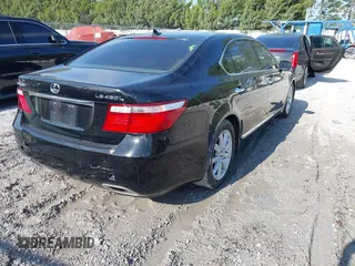 2007 Lexus LS 460 L with VIN JTHGL46F875002423, listed as a IAAI auction lot 41936798 with 116,336 mi miles and . Bid and sale history available at DreamBid. Image 4.