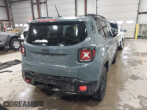 2017 Jeep Renegade Trailhawk z VIN ZACCJBCB4HPE86966, wystawiony jako IAAI lot #41502978 z przebiegiem 144 723 mil mil oraz . Historia ofert i sprzedaży dostępna na DreamBid. Obrazek 16.