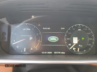 2016 Land Rover Range Rover with VIN SALGV3EF6GA272015, listed as a Copart auction lot 74750434 with 57,778 mi miles and Salvage title. Bid and sale history available at DreamBid. Image 9.