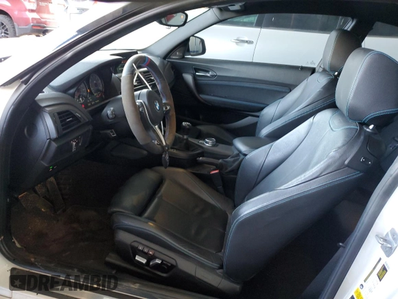 2017 BMW M2 with VIN WBS1H9C39HV888522, listed as a Copart auction lot 81133603 with 37,336 mi miles. Bid and sale history available at carsss.com. Image 7.