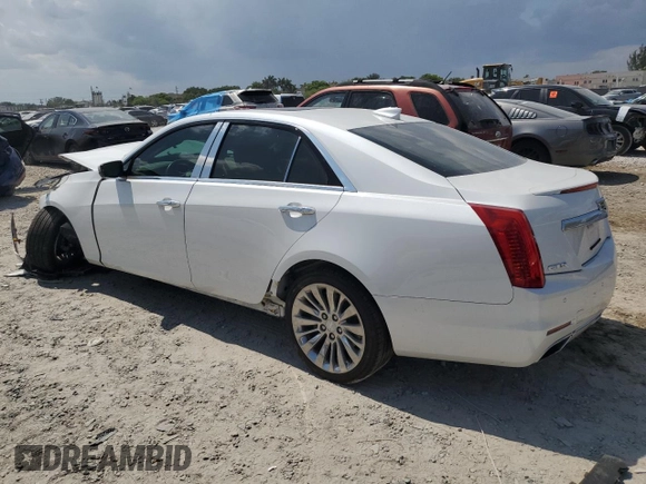 2015 Cadillac CTS Luxury RWD with VIN 1G6AR5SXXF0133488, listed as a Copart auction lot 55805034 with 26,914 mi miles and Non Repairable. Bid and sale history available at DreamBid. Image 2.