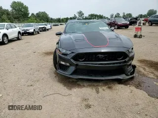 2023 Ford Mustang Mach 1 with VIN 1FA6P8R0XP5500368, listed as a Copart auction lot 59980415 with 20,408 mi miles and Salvage title. Bid and sale history available at DreamBid. Image 13.