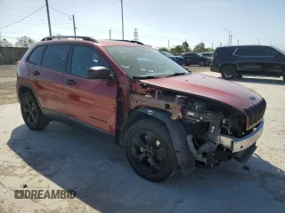 2017 Jeep Cherokee Altitude with VIN 1C4PJLAB6HW559977, listed as a Copart auction lot 48045115 with 126,367 mi miles and Salvage title. Bid and sale history available at DreamBid. Image 4.