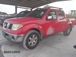 2005 Nissan Frontier SE with VIN 1N6AD07U95C463775, listed as a IAAI auction lot 42783610 with 196,085 mi miles and . Bid and sale history available at DreamBid. Image 2.