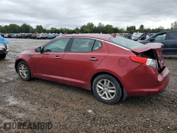 2013 Kia Optima LX with VIN 5XXGM4A75DG211172, listed as a Copart auction lot 73186644 with 66,678 mi miles and Non Repairable. Bid and sale history available at carsss.com. Image 2.